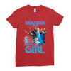 grandpa of the birthday girl Ladies Fitted T-Shirt