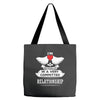 I Am Actually In A Very Commited Relationship Tote Bags