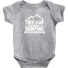 This Guy Loves Camping With His Girlfriend Baby Onesie