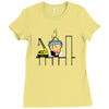 sumo pile driver Ladies Fitted T-Shirt