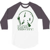 arrow you have failed this city tv series quote black white cotton t s 3/4 Sleeve Shirt