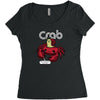 crab Women's Triblend Scoop T-shirt