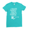 beer doesn't ask silly questions Ladies Fitted T-Shirt