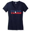texas Women's V-Neck T-Shirt