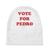 vote for pedro film retro napoleon classic sticker transfer iron on Baby Beanies