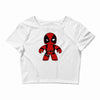 deadpool robot Crop Top