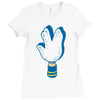 llap foam finger Ladies Fitted T-Shirt