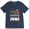Halloween Kings Are Born In June V-Neck Tee