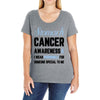 stomach cancer awaneress i wear periwinkle for someone special to me Ladies Curvy T-Shirt
