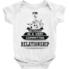 I Am Music Actually In A Very Commited Relationship Baby Onesie