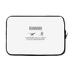 running motivation Laptop sleeve