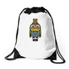bob the minions Drawstring Bags