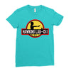 hawkins lab parody Ladies Fitted T-Shirt