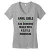 April Girls Women's V-Neck T-Shirt