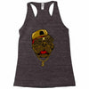 dog hip hop style Racerback Tank