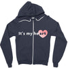 its My Heart Zipper Hoodie