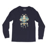 grumpy robot Long Sleeve Shirts