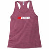 boring (nascar) Racerback Tank