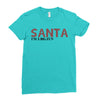 santa i'm a big fun Ladies Fitted T-Shirt