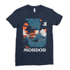 visit mordor Ladies Fitted T-Shirt