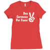 dos cervezas por favor Ladies Fitted T-Shirt