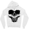 skull Zipper Hoodie
