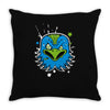 oiseau en colere Throw Pillow