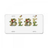 bebe License Plate