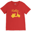 retro kult vespa 50 t shirt scooter roller s m l xl xxl V-Neck Tee