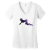 Space Girl Women's V-Neck T-Shirt