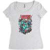 off the wall Women's Triblend Scoop T-shirt