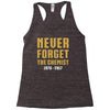 Never Forget The Chemist Racerback Tank
