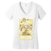 prevent outbreaks Women's V-Neck T-Shirt
