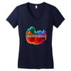 bad smoke Women's V-Neck T-Shirt