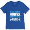 papa pompier V-Neck Tee