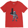 time traveling cyborg V-Neck Tee