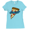 life is a pizza party Ladies Fitted T-Shirt