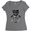 mechanic custom Women's Triblend Scoop T-shirt