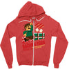 all the bacon and eggs Zipper Hoodie