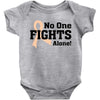 No One Fights Alone Baby Bodysuit