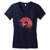Japan Land Women's V-Neck T-Shirt