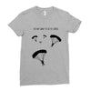 I Do Not Want To Go To School Ladies Fitted T-Shirt