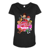 paw patrol birthday girl uncle Maternity Scoop Neck T-shirt