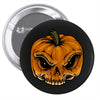 skull pumpkin Pin-back button