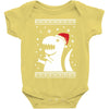 big trex santa ugly christmas Baby Onesie