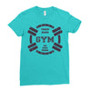 train hard Ladies Fitted T-Shirt