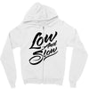 low and slow Zipper Hoodie