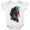 zombie horse new Baby Bodysuit