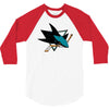 jose sharks youth 3/4 Sleeve Shirt