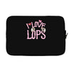 i love lops lots Laptop sleeve